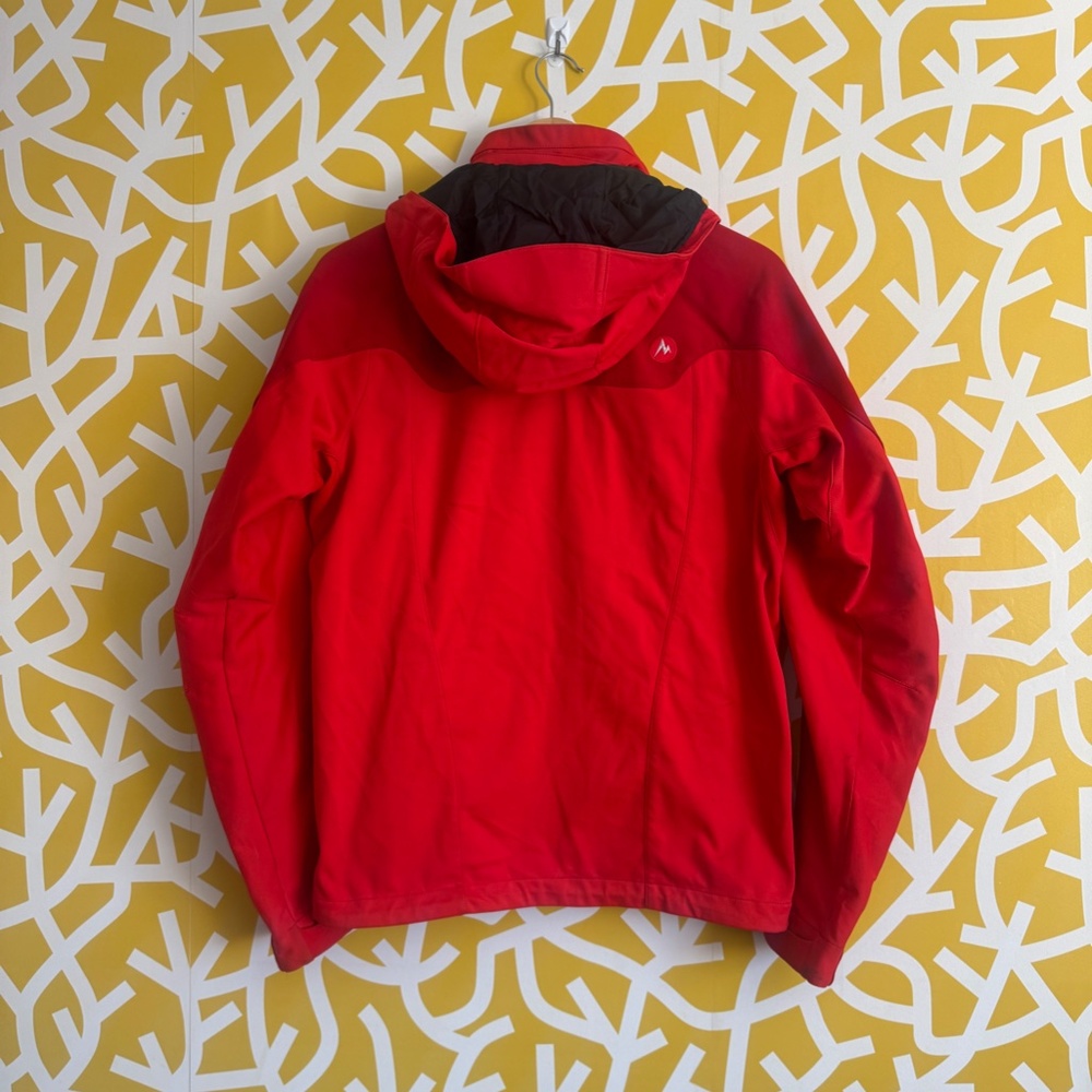 Marmot Red Softshell Windstopper Windproof Water … - image 3